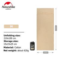 ราคา Jiaojing Naturehike เยื่อบุถุงนอนผ้าฝ้ายซับถุงนอนน้ำหนักเบามากพกพาได้ซับถุงนอนสำหรับตั้งแคมป์คู่เดียว (20605287835)