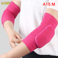 ราคา Lowest price WORE สนับศอก2ชิ้น สนับศอกฟองน้ำหนาป้องกันหัวเข่าแผ่นป้องกันแขนเล่นกีฬาวอลเลย์บอลบาสเกตบอลเด็กผู้ใหญ่ (20139994957)