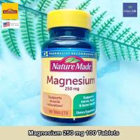 ราคา แมกนีเซียม Magnesium 250 mg 100 or 300 Tablets Nature Made (11827024364)