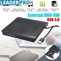 ราคา 3 0 Usb Slim External Dvd Rw Cd Writer Drive Burner Optical Driver for PC Laptop Mobile External DVD RW (20402035402)