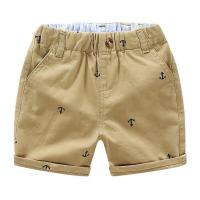 ราคา กางเกงขาสั้นผ้าฝ้ายลายสมอเรือลำลองสำหรับเด็ก (16453620949)