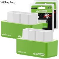 ราคา ประหยัดก๊าซ2ชิ้นอุปกรณ์ช่วยประหยัดน้ำมันรถยนต์แบบพกพาช่วยประหยัดน้ำมันรถยนต์ประหยัดเชื้อเพลิงเป็นมิตรกับสิ่งแวดล้อมสำหรับขั้วต่อ OBD2รถยนต์ (19690774565)