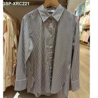 ราคา เสื้อครอบครัว UNIQLO เสื้อผู้หญิง2023ฤดูใบไม้ร่วงเสื้อเสื้อคลุมบางๆแขนยาวผ้าฝ้ายลายขวางใหม่เสื้อ462745 (19652659829)