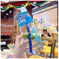 ราคา กระติกน้ำ กระบอกน้ำ ขนาด500มล ขวดน้ำ ขวดน้ำเด็กแก้วน้ำพลาสติกน่ารัก เด็กอนุบาลนักเรียนกาต้มน้ำลายการ์ตูน กระบอกใส่น้ำแบบพกพา แก้วน้ำพร้อมหลอดเด้ง นิ่มไม่บาดปาก สำหรับเด็ก (19049505016)