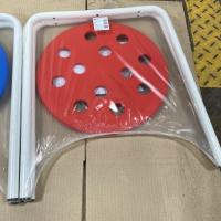 ราคา เก้าอี้กลมขาเหล็ก เก้าอี้ ประกอบเอง ขาเหล็ก หน้าพลาสติก (16171578142)