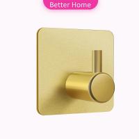 ราคา Better ตะขอสแตนเลส ตะขอติดผนัง ตะขอ 3M ไม่ต้องเจาะ hook up (16056875987)