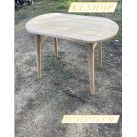 ราคา โต๊ะไม้สักทรงแคปซูล งานดิบ ขนาด 60 100 75 cm โต๊ะอเนกประสงค์ไม้สัก โต๊ะ โต๊ะไม้ โต๊ะไม้สัก (15321420776)