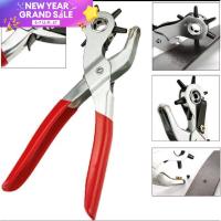 ราคา คีม เจาะรูเข็มขัด ที่เจาะรูเข็มขัด เจาะได้ 6ไซค์ คีมอเนกประสงค์ ที่เจาะเข็มขัด เครื่องเจาะสาย คีมเจาะรู เจาะหนัง สายหนัง (6333650775)