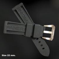 ราคา 22 mm สายนาฬิกา แบบสายยางซิลิโคน หลากสี ปลายสายแบบเข็มขัด ใช้สำหรับ Panerai (15995287524)