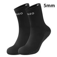 ราคา OUZO ถุงเท้าถุงเท้าดำน้ำทนต่อการสึกหรอให้ความอบอุ่นกันหนาว3มม 5มม ถุงเท้าว่ายน้ำรองเท้าถุงเท้ากันทรายโต้คลื่นดำน้ำตื้น (18451279560)