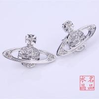 ราคา จุด Vivian Vivienne Westwood Counters ของแท้ตะวันตกแปซิฟิก Post Punk Saturn ต่างหูเม็ดกลม Package Mail (18296850483)