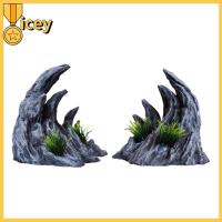 ราคา Haizhou หินในแนวราบจำลองที่พักสำหรับสัตว์เลี้ยงถ้ำซ่อนเครื่องประดับจากหินจำลองถ้ำสำหรับตกแต่งตู้ปลาในตู้ปลา (19164335398)