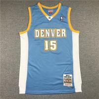 ราคา NBA Jersey Denver Nuggets No 15 Anthony retro bule sports jersey basketball jersey (19784386894)