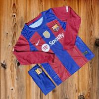 ราคา ชุดกีฬาเด็ก ทีมบาร์เซโลน่า เสื้อบอลแขนยาวเด็ก ผ้านิ่มนุมใส่สบายรุ่นไหม่ 2024 (21273599569)