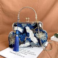 ราคา Fashion Vintage Fringe Bag Ancient Style With Cheongsam Bag cotton Small Shell Bags Chain Women Shoulder Crossbody Bag 2023 NEW Womens Handbags Purses (21070314047)