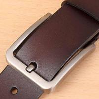 ราคา Belt For Men New Fashion Men Belt Mens Business Casual Belt Genuine Cow Leather Belt 3 7cm Pin Buckle Belts for Men Man 110 130cm (17475244955)