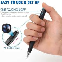 ราคา Full HD 1080P Portable Pen Mini Camera Security Protection Professional Digital Voice Video Recorder One Button Quick Recording (14061170531)
