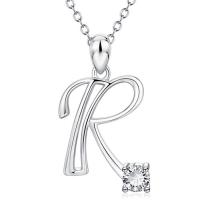 ราคา Frascati A Z เริ่มต้นตัวอักษรตัวอักษรจี้สร้อยคอ เงินแท้ 925 (1700008363)