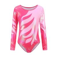 ราคา Children Girls Diamante Long Sleeve Ballet Practice Dance Wear Gymnastics Bright Color Body Suits Gym Clothes Fashion for Kids (11725055048)