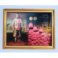 ราคา กรอบทองพร้อมภาพรัชกาลที่3 เงินถุงแดงสำรองช่วยประเทศชาติ เสริมมงคล ฮวงจุ้ย ภาพเคลือบฟีล์มลามิเนตอย่างดีใช้ผ้าชุบน้ำเช็ดทำความสะอาดได้ ภาพไม่สะท้อนแสง ทนและดีกว่าใส่กระจก ขนาดรวมกรอบ20x24 นิ้ว (17303944