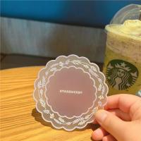 ราคา แผ่นรองแผ่นรองแก้วกาแฟ Starbucks แผ่นรองกันลื่นลายการ์ตูนซิลิโคนนางเงือกน่ารักฉนวนกันความร้อนสีลูกอมเชอร์รี่สุดสร้างสรรค์ (20008952316)