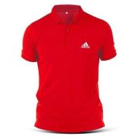 ราคา สต็อกพร้อม Adidas เสื้อเชิ้ตผู้ชายซิปเสื้อเชิ้ตโปโลผ้าฝ้าย100 เสื้อกีฬาฤดูร้อนคอปกตั้งแขนสั้นเสื้อผ้าเทนนิสเสื้อยืดผู้ชายและผู้หญิง (12232693858)