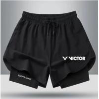 ราคา กางเกงแบดมินตันกางเกงขาสั้นระบายอากาศแบดมินตัน VICTOR สำหรับทั้งหญิงและชายแห้งเร็วกางเกงกีฬาขาสั้นเสื้อแบดมินตันตาข่ายแห้งเร็วกางเกงกีฬาขาสั้น2023ฤดูร้อนกางเกงทีมแข่งขันกีฬาใหม่ (20775733214)