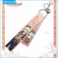 ราคา Genshin พวงกุญแจจี้กระดิ่งขนาดเล็กริบบิ้นผลกระทบพวงกุญแจเครื่องราง Noelle Bennett Kaeya (20477285935)