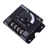 ราคา Duola Dc12v 24v 30A LED สวิตช์หรี่ไฟสวิตช์ไฟโมดูเลเตอร์ปรับ LED สว่างควบคุม (19642434594)