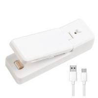 ราคา เครื่องซีลเครื่องซีลความร้อนกระเป๋าขนาดเล็กแบบ2 IN 1เครื่องซีลชาร์จได้แบบพกพามีดคัตเตอร์สำหรับถุงบรรจุอาหารพลาสติก (19533347063)