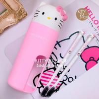 ราคา พร้อมส่งในไทย ชุดแปรงพกพา ชุดแปรงสีฟันคิตตี้ 2 ชิ้น สำหรับพกไปโรงเรียน ไปเที่ยว หรือไว้ที่ทำงาน Gift For You เพื่อคนสำหรับเช่นคุณโดยเฉพาะ ของขวัญ บริการ COD (16179373839)