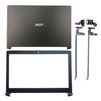 ราคา NEW For Acer Aspire 7 A715 71G A715 71 A715 71G 71NC Series Laptop LCD Back Cover Front Bezel LCD Hinges Plastic Top Case Black (11646050048)