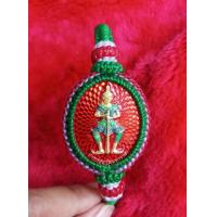 ราคา ข้อมือเชือกถักเหรียญท้าวเวสสุวรรณ วัดสุทัศน์ เครื่องรางความเชื่อ เสริมอำนาจ บารมี โชคลาภ ป้องกันภูตผี (13953299931)