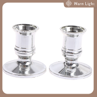 ราคา Warm Light 2ชิ้น เซ็ตเชิงเทียนพลาสติก candle BASE เชิงเทียนสำหรับตกแต่งบ้าน (20682474533)