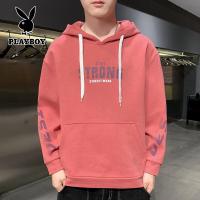 ราคา PLAYBOY เสื้อสเวตเตอร์มีฮู้ดสำหรับฤดูใบไม้ผลิและฤดูใบไม้ร่วงเสื้อแจ็คเก็ตคู่ไซส์ใหญ่เสื้อฮู้ดพิมพ์ลายตัวอักษรอเมริกันสไตล์ญี่ปุ่นสไตล์ฮ่องกง (20568722886)