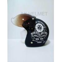 ราคา ALTRAX หมวกกันน็อคทรงวินเทจ นวมภายในถอดซักได้ พร้อมก้านยกชิว BUBBLE เปิดขึ้นลงได้ (10936643997)