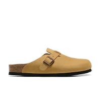 ราคา Birkenstock รองเท้าแตะ Birkenstock พื้นหนารองเท้าแตะหัวไม้ก๊อกหนังแท้สำหรับผู้หญิงใส่ด้านนอกรองเท้า Birkenstock hot (19637146337)