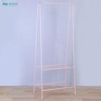 ราคา Two Tier Shelf Clothes Organizer Clothes Drying Rack Multi function Triangle Coat Rack Garment Rack with Removable Wheels (19223017775)