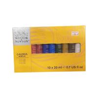 ราคา Winsor Newton ชุดสี อะคริลิค บรรจุ 10 สี ขนาด 20 ml (17861539761)