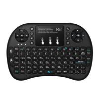 ราคา Rii i8 Mini wireless keyboard 2 4GHz Wireless Keyboard with TouchPad For Android TV BoxPCLaptopSmart TVHTPC (20317132487)