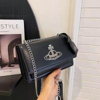 ราคา Vivienne Westwood กระเป๋าแปซิฟิกตะวันตก After Saturn Female 2023 New Feeling Light กระเป๋าสะพายข้างหรูหราสายโซ่สีชมพูสวมใส่กระเป๋าขนาดเล็ก (20297153978)