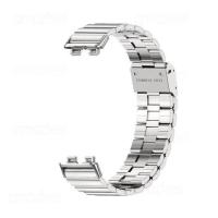 ราคา Metalowy pasek do Huawei Band 8 Smartband do zespołu Honor 6 7 bransoletek ze stali nierdzewnej dla huawei Band 7 6 (19778383198)