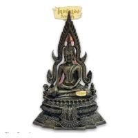 ราคา พระพุทธชินราช หน้าตัก 5นิ้ว องค์สีมันปู เนื้อมวลสารแร่เหล็กน้ำพี้ เหล็กดูดได้จริง เหล็กน้ำพี้แท้100 (9082306565)