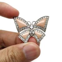 ราคา เข็มกลัด เงินแท้ 92 5 รูปผีเสื้อ งานส่งออก ฝังเพชรสวิส cz เกรด 5A และลงยาอีนาเมล ขนาด 3 4 2 มิล หนัก 9 7 กรัม ใส่ไม่ซ้ำใคร เคลือบทองคำขาวแล้วครับ ใส่ไม่ดำ (16063678346)