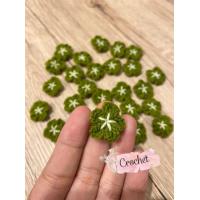 ราคา ดอกไม้ไหมพรมขนาดเล็ก งานปักไหมพรม สำหรับงานฝีมือ และ DIY ได้หลากหลายแบบ เช่น กิ๊ฟติดผม กระเป๋า เสื้อผ้า (21248295554)