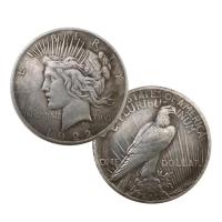 ราคา 38mm Antique Silver Dollar 1921 1922 1927 Statue Of Liberty And Peace Coin Silver Dollar Eagle Commemorative Coin Collection trendy (20617702940)