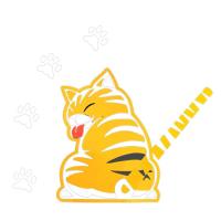ราคา แมวย้ายหาง Paws สติกเกอร์รถกระจกด้านหลัง3D ปัดน้ำฝนหน้าต่างการ์ตูนรถรูปลอกสติกเกอร์ตลกอุปกรณ์ภายนอก (15902098045)