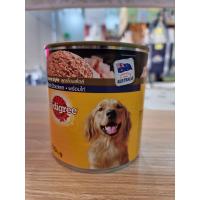 ราคา 1กระป๋อง Pedigree กป 700 g เพ็ดดิกรี อาหารสุนัขเปียก อาหารสุนัข อาหารเปียก (18879861490)