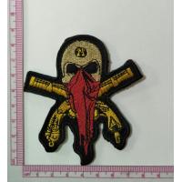 ราคา อาร์ม ตัวรีดติดเสื้อ อาร์มปัก Patch ตกแต่งเสื้อผ้า หมวก กระเป๋า หัวกระโหลก หน้าผี Skull Red Devil ผีหัวไฟ หัวกระโหลกโจรสลัด (16588770327)