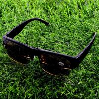 ราคา Wide Temples Eye Protection Sun Protection Brown Lenses Pilot Bifocal Reading Sunglasses 0 75 To 4 See Near and Far (17032978880)